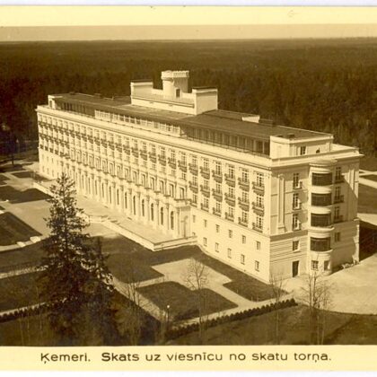 Sanatorijas, viesnīcas, muižas